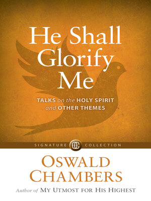 cover image of He Shall Glorify Me